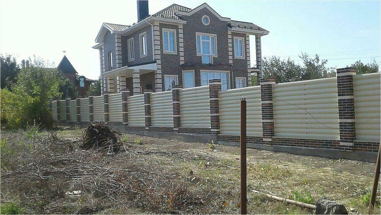 Забор из штакетника 115м фото6 в Астане