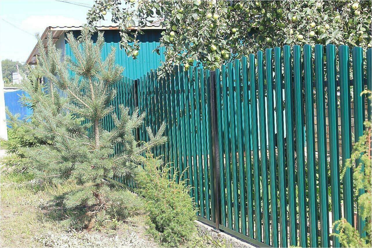 Забор из штакетника 60м фото5 в Астане