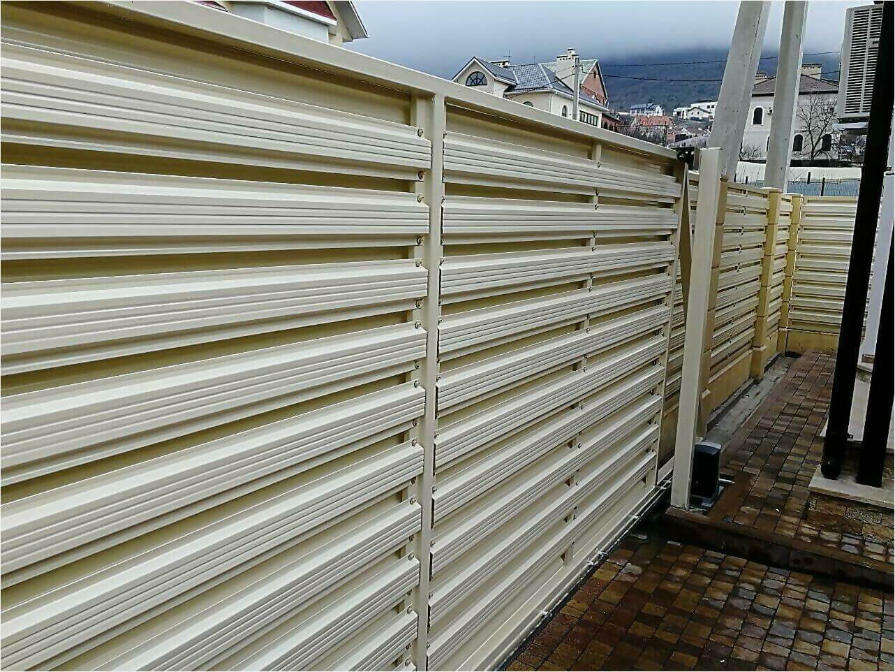 забор из штакетника 70м фото1 в Астане
