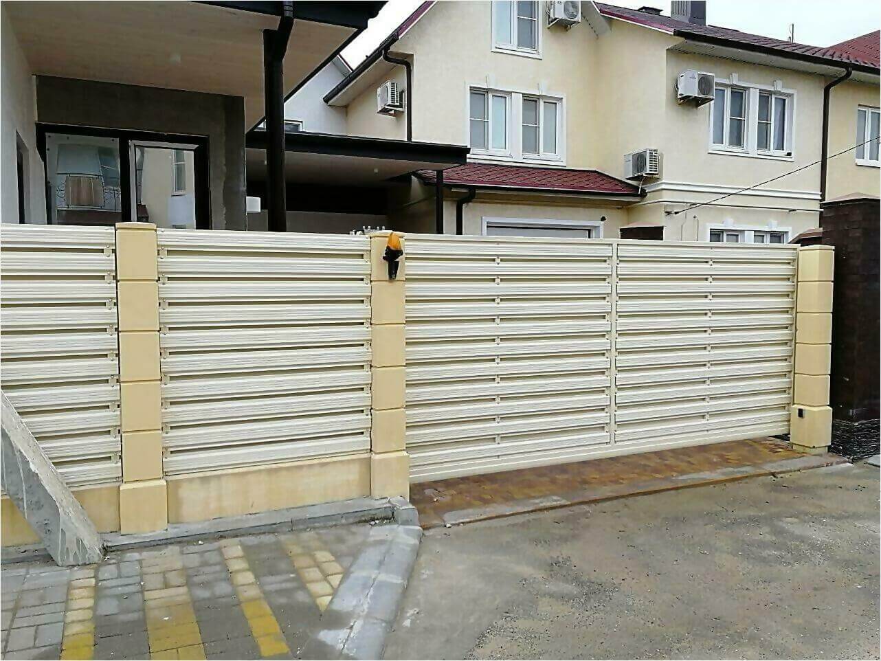 забор из штакетника 70м фото3 в Астане