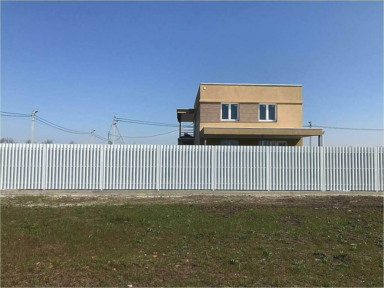забор из штакетника 95м фото6 в Астане