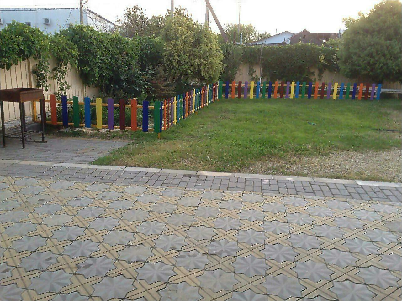 забор из штакетника 9м фото2 в Астане