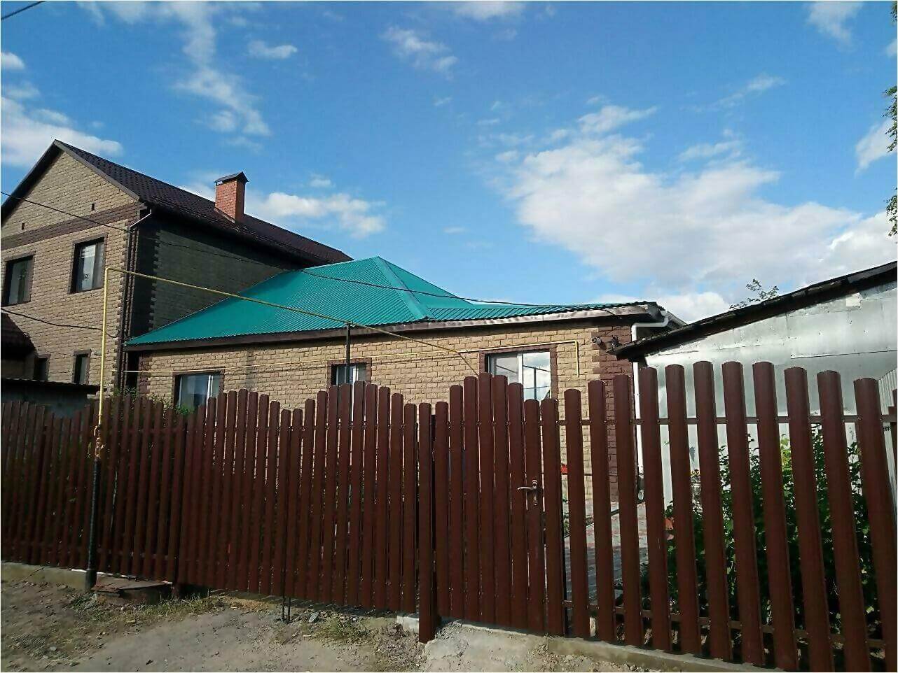 забор-ранчо из штакетника 70м фото1 в Астане