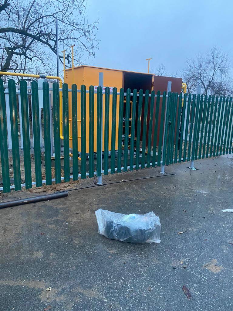 Забор из штакетника ЭКО-М 12м RAL6005 Зеленый Мох в Астане