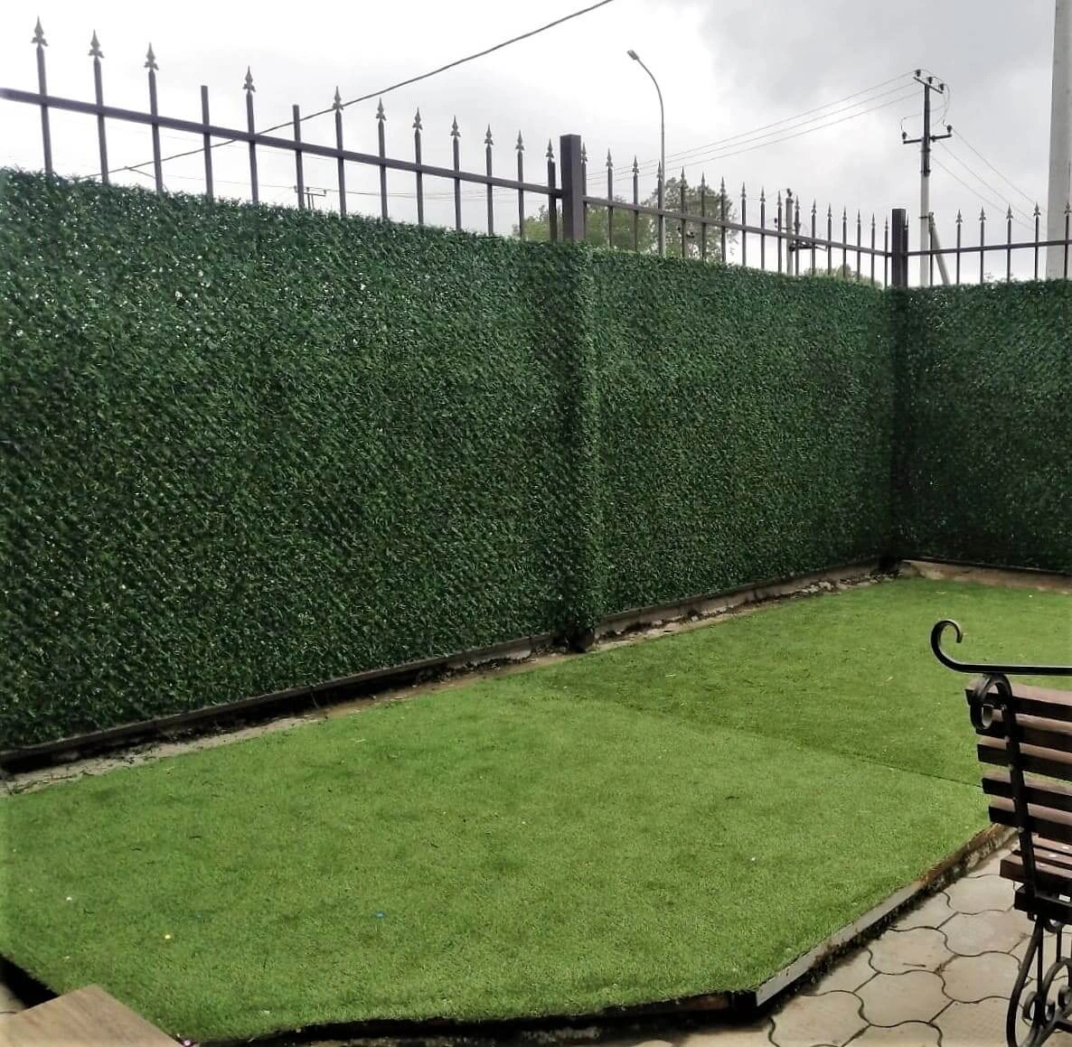Вечнозеленый забор Grass Fence 33м фото 4 в Астане