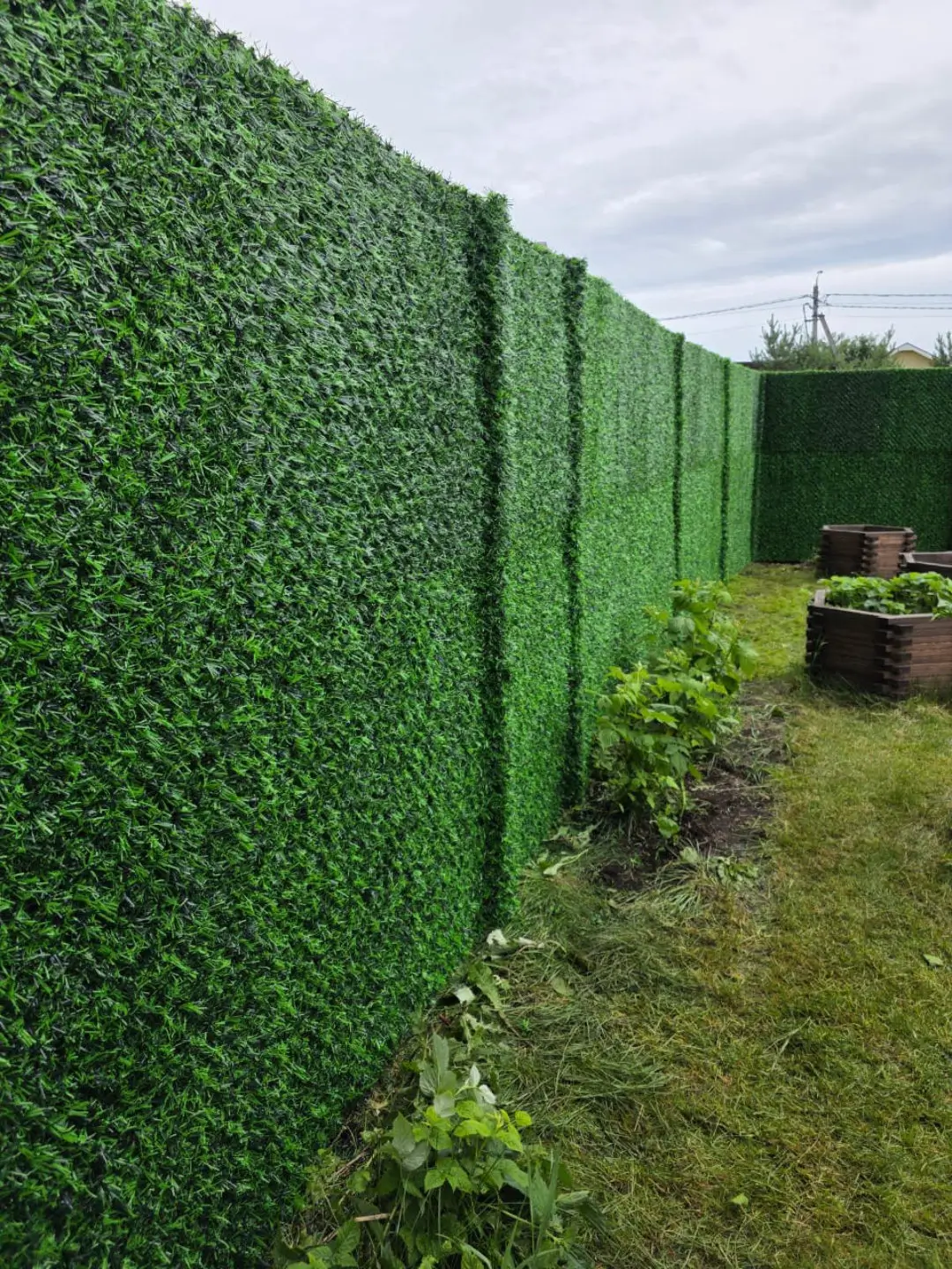Вечнозеленый забор Grass Fence 37м фото 1 в Астане